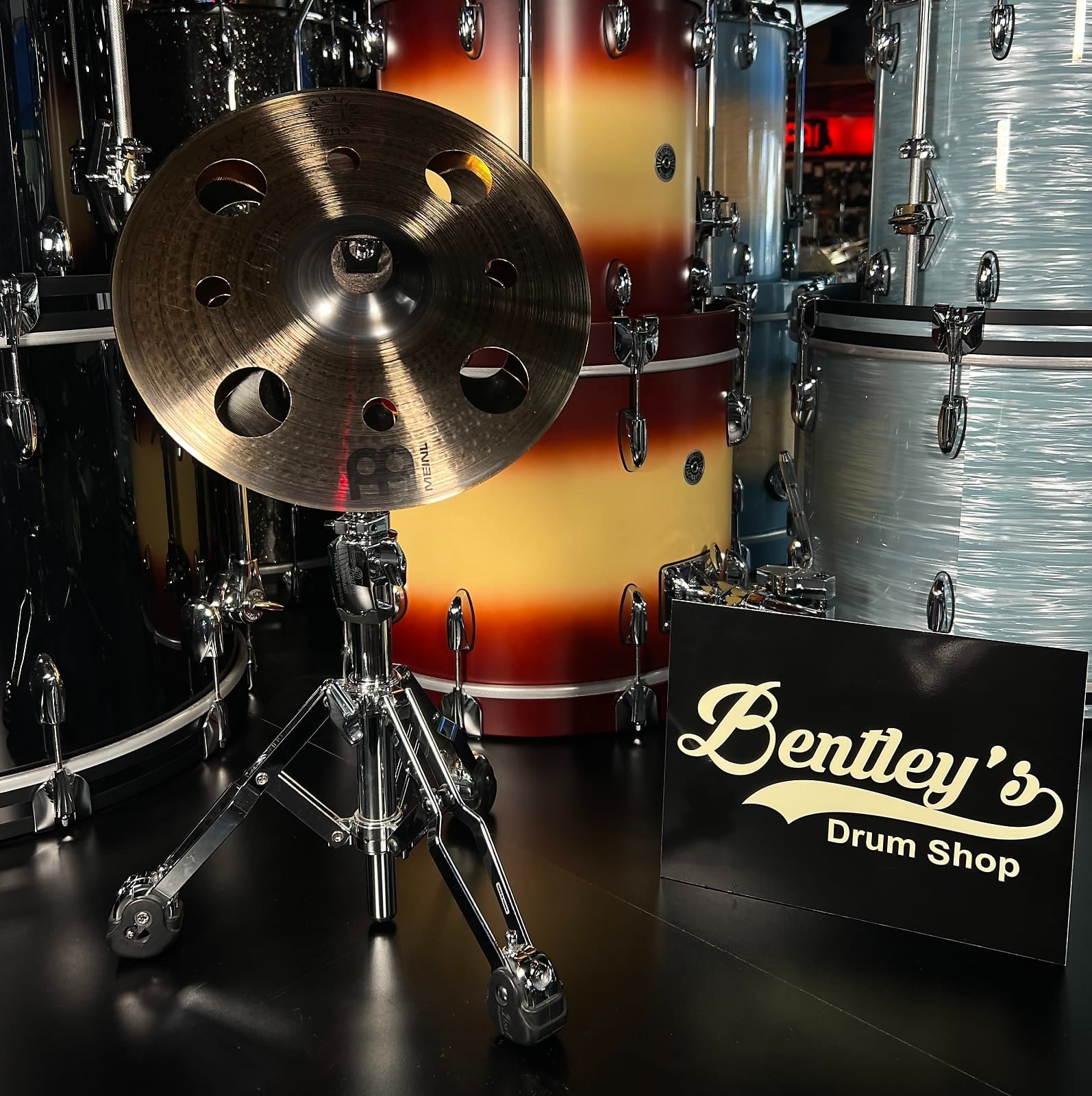 Basurero apilable personalizado de aleación pura de 12" de Meinl PAC-12STK